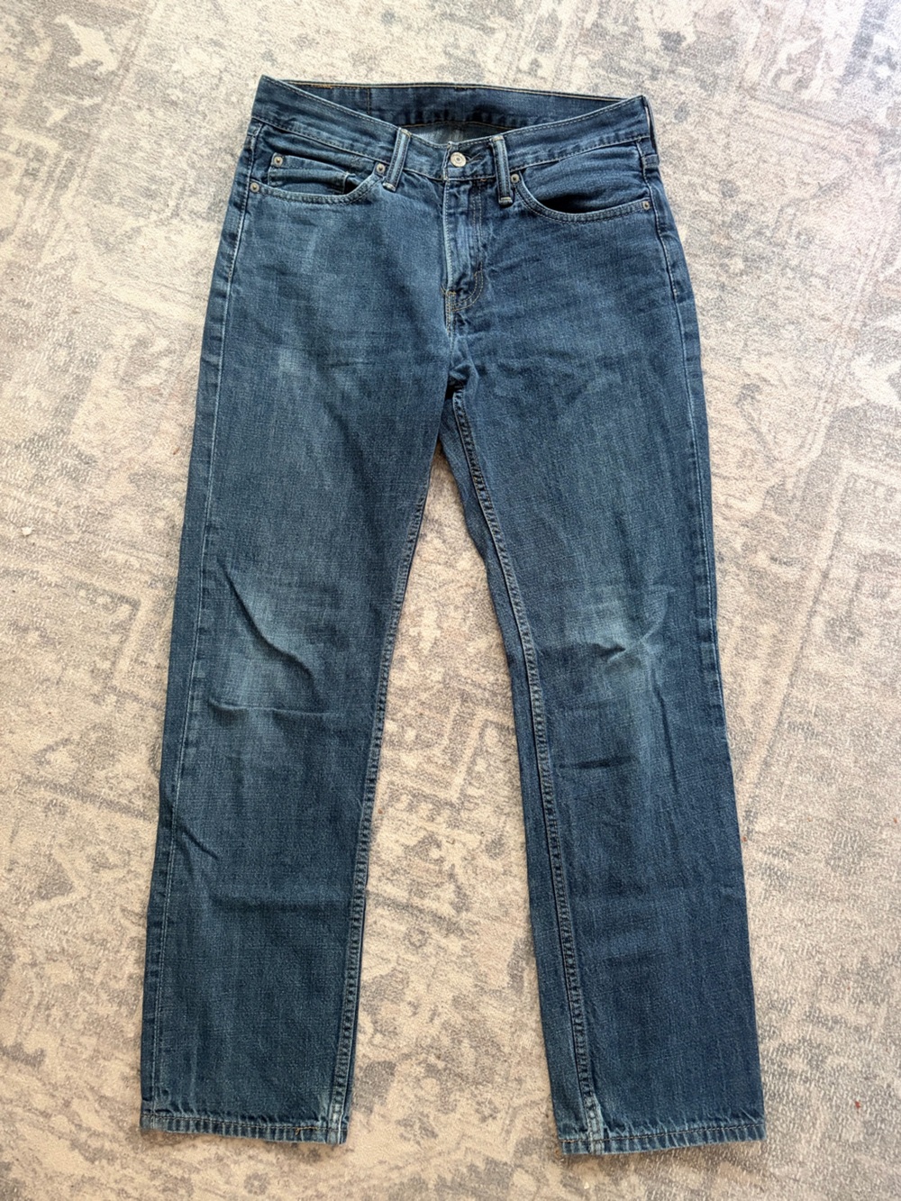 Levi's Men's 514 Indigo Straight Jeans 31 x 32